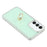 For Samsung Galaxy S26 Case with Ring Kickstand Rhinestone Edge TPU + PC IMD Phone Cover - Glitter Light Green - 3