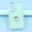 For Samsung Galaxy S26 Case with Ring Kickstand Rhinestone Edge TPU + PC IMD Phone Cover - Glitter Light Green - 4