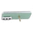 For Samsung Galaxy S26+ Case with Ring Kickstand Rhinestone Edge TPU + PC IMD Phone Cover - Glitter Light Green - 2