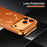 For iPhone 17 Pro Case Compatible with MagSafe Alloy Frame Phone PC Back Cover - Orange - 7