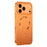For iPhone 17 Pro Case Compatible with MagSafe Alloy Frame Phone PC Back Cover - Orange - 1