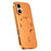 For iPhone 17 Case Compatible with MagSafe Alloy Frame Phone PC Back Cover - Orange - 1