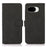 KHAZNEH For Google Pixel 10a Case Anti Scratch PU Leather Wallet Stand Phone Cover - Black - 1
