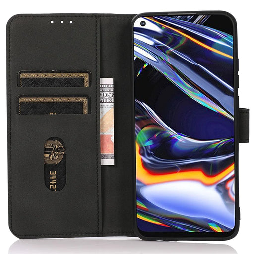 KHAZNEH For Google Pixel 10a Case Anti Scratch PU Leather Wallet Stand Phone Cover - Black - 2