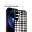 EYCASE For Samsung Galaxy S25+ Magnetic Case  Grid Series Black Edge TPU + Acrylic Cover - Black White Houndstooth - 5