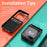 For Samsung Galaxy Z Flip6 5G Phone Case with Hinge PC + TPU Cover with Kickstand and Slide Camera Lid - Black - 3