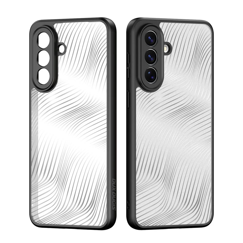 DUX DUCIS For Samsung Galaxy A57 5G Case  Aimo Series TPU+PC Matte Drop-proof Phone Cover (REACH Certification) - Black - 2