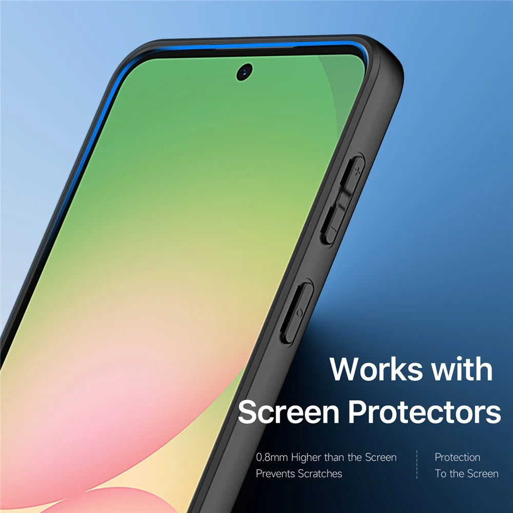 DUX DUCIS For Samsung Galaxy A57 5G Case  Aimo Series TPU+PC Matte Drop-proof Phone Cover (REACH Certification) - Black - 7