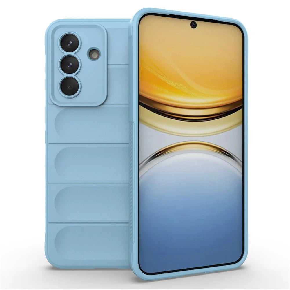 For Samsung Galaxy A37 5G Case Anti-Drop Soft TPU Rugged Phone Back Cover - Baby Blue - 1
