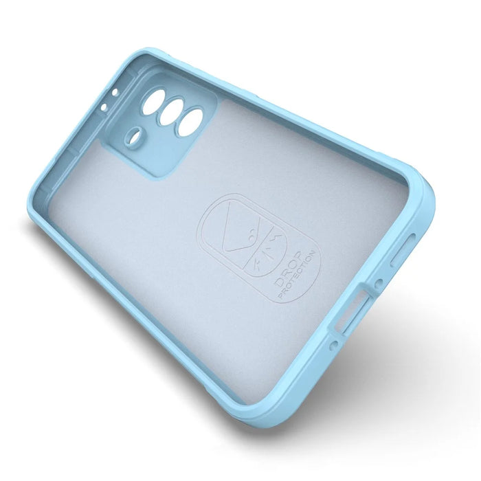 For Samsung Galaxy A37 5G Case Anti-Drop Soft TPU Rugged Phone Back Cover - Baby Blue - 3