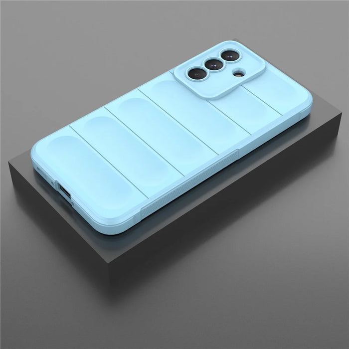 For Samsung Galaxy A37 5G Case Anti-Drop Soft TPU Rugged Phone Back Cover - Baby Blue - 6