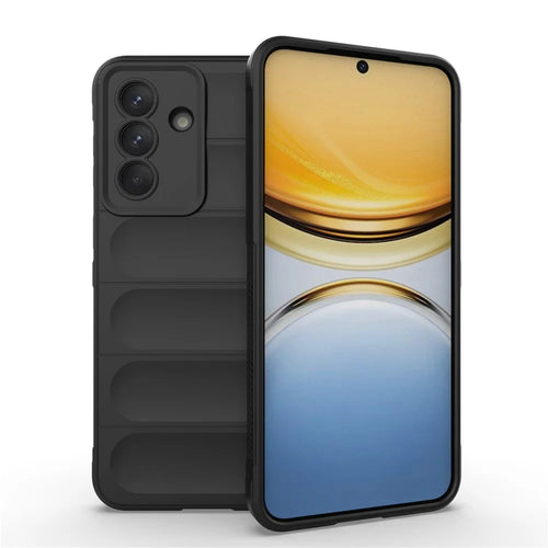 For Samsung Galaxy A57 5G Case Anti-Drop Soft TPU Rugged Phone Back Cover - Black - 1