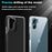 For Motorola Moto G06 Power 4G / G06 4G Clear TPU Anti-Scratch Phone Case + 2.5D Arc Edge Screen Protector - 4