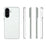 For Samsung Galaxy A57 5G Clear TPU Anti-Scratch Phone Case + 2.5D Arc Edge Screen Protector - 5