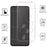 For Samsung Galaxy A37 5G Clear TPU Anti-Scratch Phone Case + 2.5D Arc Edge Screen Protector - 2