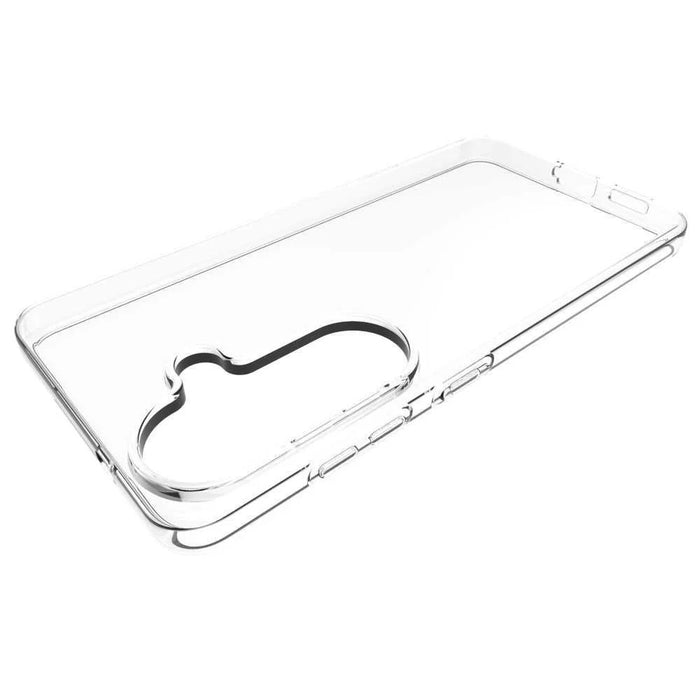 For Samsung Galaxy S26 Clear TPU Anti-Scratch Phone Case + 2.5D Arc Edge Screen Protector - 4