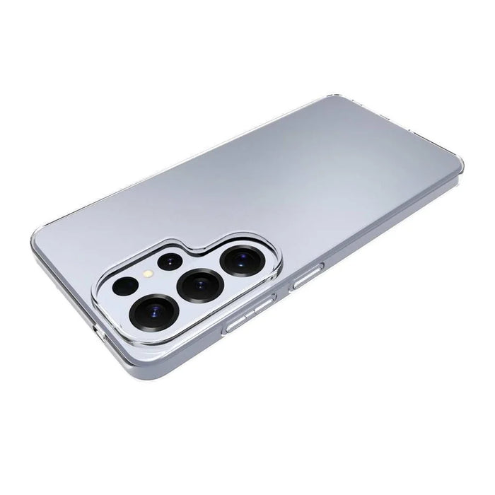 For Samsung Galaxy S26 Ultra Clear TPU Anti-Scratch Phone Case + 2.5D Arc Edge Screen Protector - 3