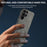 WANLONFENG For Samsung Galaxy S26 Ultra Magnetic Case  SD1 Series Nappa Texture PC TPU Phone Cover - Grey - 5