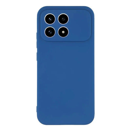 WANLONFENG For Xiaomi Poco F8 Pro 5G / Xiaomi Redmi K90 5G Case  ZB Series Precise Cutouts Straight Edge TPU Phone Cover with Tempered Glass Film - Sapphire - 2
