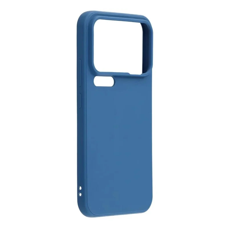 WANLONFENG For Xiaomi 17 Pro Max Case  ZB Series Precise Cutouts Straight Edge TPU Phone Cover with Tempered Glass Film - Sapphire - 4