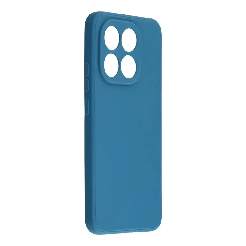 WANLONFENG For Xiaomi 15T Case  ZB Series Precise Cutouts Straight Edge TPU Phone Cover with Tempered Glass Film - Sapphire - 3
