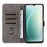 For Blackview Wave 9C Case Wallet RFID Blocking PU Leather Phone Cover Stand with Strap - Black - 2