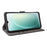 For Blackview Wave 9C Case Wallet RFID Blocking PU Leather Phone Cover Stand with Strap - Black - 4