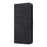 For Blackview Wave 9C Case Wallet RFID Blocking PU Leather Phone Cover Stand with Strap - Black - 7