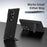For Samsung Galaxy Z Fold4 5G Case Foldable Kickstand Leather Anti-Drop Phone Protective Cover - Black - 6