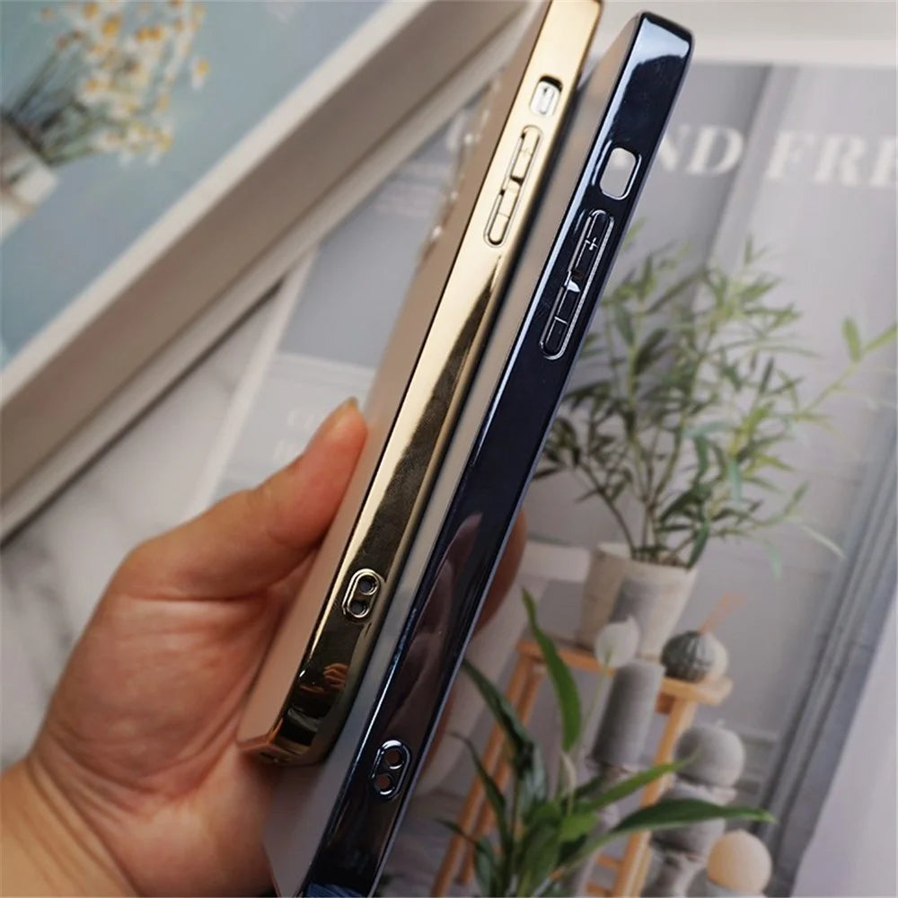 PC+TPU Cover for iPhone 14 Pro Max, AG Matte Electroplated Protective Shell Phone Protector Case - Dark Purple - 4