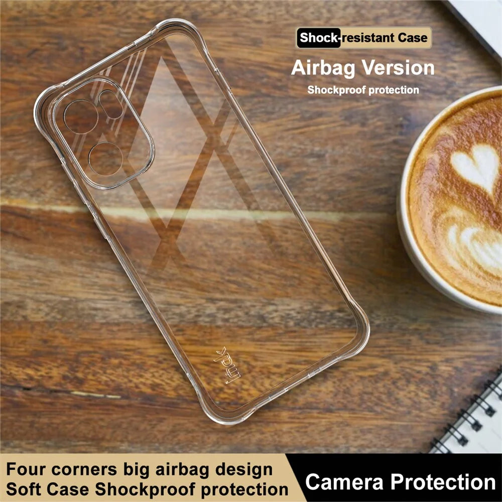 IMAK For OnePlus Ace 6T 5G / Ace 6 5G / 15R 5G Case TPU Phone Cover Airbag Shockproof Protection - 3