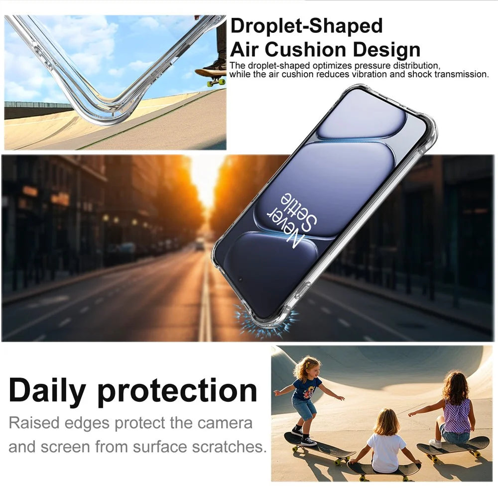 IMAK For OnePlus Ace 6T 5G / Ace 6 5G / 15R 5G Case TPU Phone Cover Airbag Shockproof Protection - 4