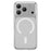 For iPhone 17 Pro Max Case Compatible with MagSafe Ultra Thin Tempered Glass Shockproof Phone Back Cover  - White - 1