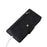 For Samsung Galaxy S23 Rivet Buckle PU Leather Phone Case Stand Wallet Multiple Card Slots Phone Cover with Strap - Black - 6