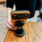 For iPhone 17 Pro Max Magnetic Case Rotating Kickstand  PC + TPU Shockproof Phone Back Cover - Orange - 3