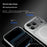 For iPhone 17 Pro Case Compatible with MagSafe Ultra Thin Tempered Glass Shockproof Phone Back Cover - White - 5