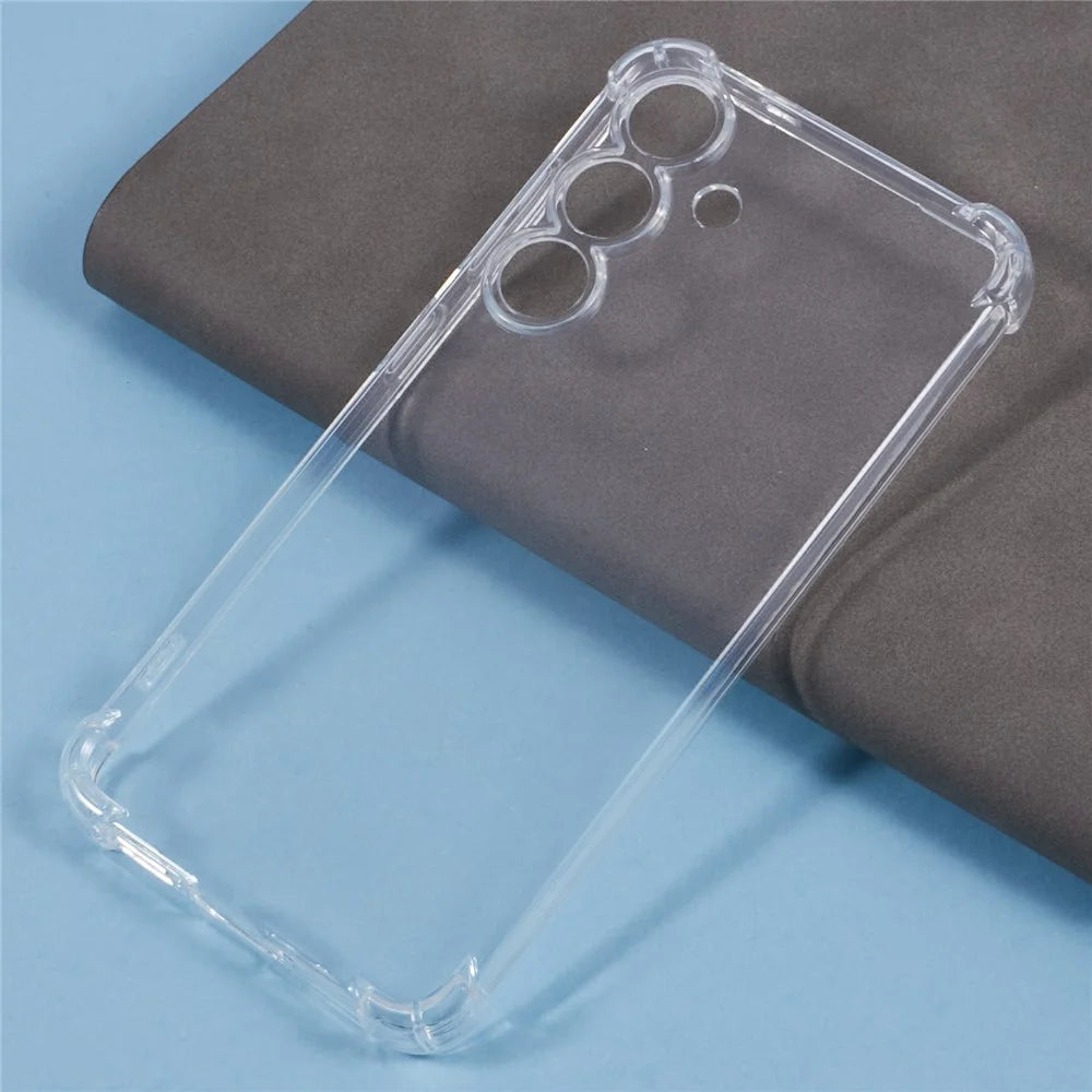 For Samsung Galaxy A37 5G Transparent TPU Case Reinforced Corners Drop-proof Phone Cover - 4