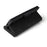 For Samsung Galaxy A53 5G Multiple Card Slots Phone Cover Rivet Buckle PU Leather Phone Case Stand Wallet with Strap - Black - 5