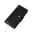 For Samsung Galaxy A53 5G Multiple Card Slots Phone Cover Rivet Buckle PU Leather Phone Case Stand Wallet with Strap - Black - 6