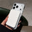 For iPhone 17 Pro Max Frosted PC Magnetic Case Anti Slip Edge Skin Touch Phone Back Cover - Orange - 5