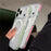 For iPhone 17 Pro Max Frosted PC Magnetic Case Anti Slip Edge Skin Touch Phone Back Cover - Orange - 6
