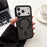 For iPhone 17 Pro Max Case Compatible with MagSafe Metal Lens Frame TPU PC Phone Cover - Black - 2