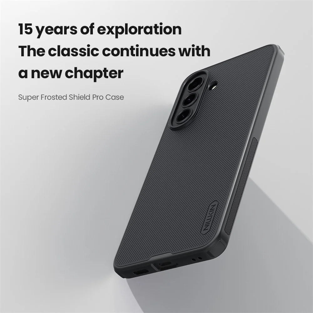 NILLKIN Frosted Shield Pro For Samsung Galaxy A57 5G Case Matte PC + TPU Phone Cover - 6