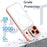 For iPhone 17 Pro Max Case Compatible with MagSafe Lens Kickstand TPU PC Phone Cover - White - 3