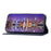 For Samsung Galaxy S23+ Calf Texture Imprinted Rhombus Pattern PU Leather Case Wallet Folio Flip Phone Stand Cover with Strap - Blue - 2