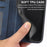 For Samsung Galaxy S23+ Calf Texture Imprinted Rhombus Pattern PU Leather Case Wallet Folio Flip Phone Stand Cover with Strap - Blue - 5