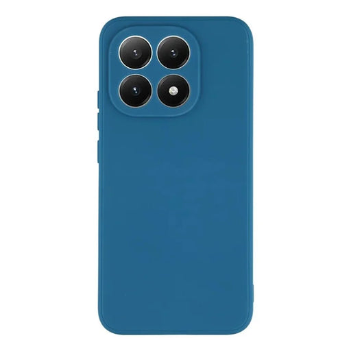 WANLONFENG For Xiaomi 15T Case  ZB1 Series Precise Cutouts Straight Edge TPU Phone Cover with 2Pcs Tempered Glass Films - Sapphire - 2
