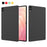 For Samsung Galaxy Tab S11 Ultra Case Liquid Silicone Anti-Scratch Tablet Cover - Black - 2