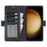 For Samsung Galaxy S24+ Case Detachable 2 in 1 Leather Wallet Phone Cover Magnetic Case - Black - 2