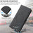 For Samsung Galaxy S24 Case Detachable 2 in 1 Leather Wallet Phone Cover Magnetic Case - Black - 6
